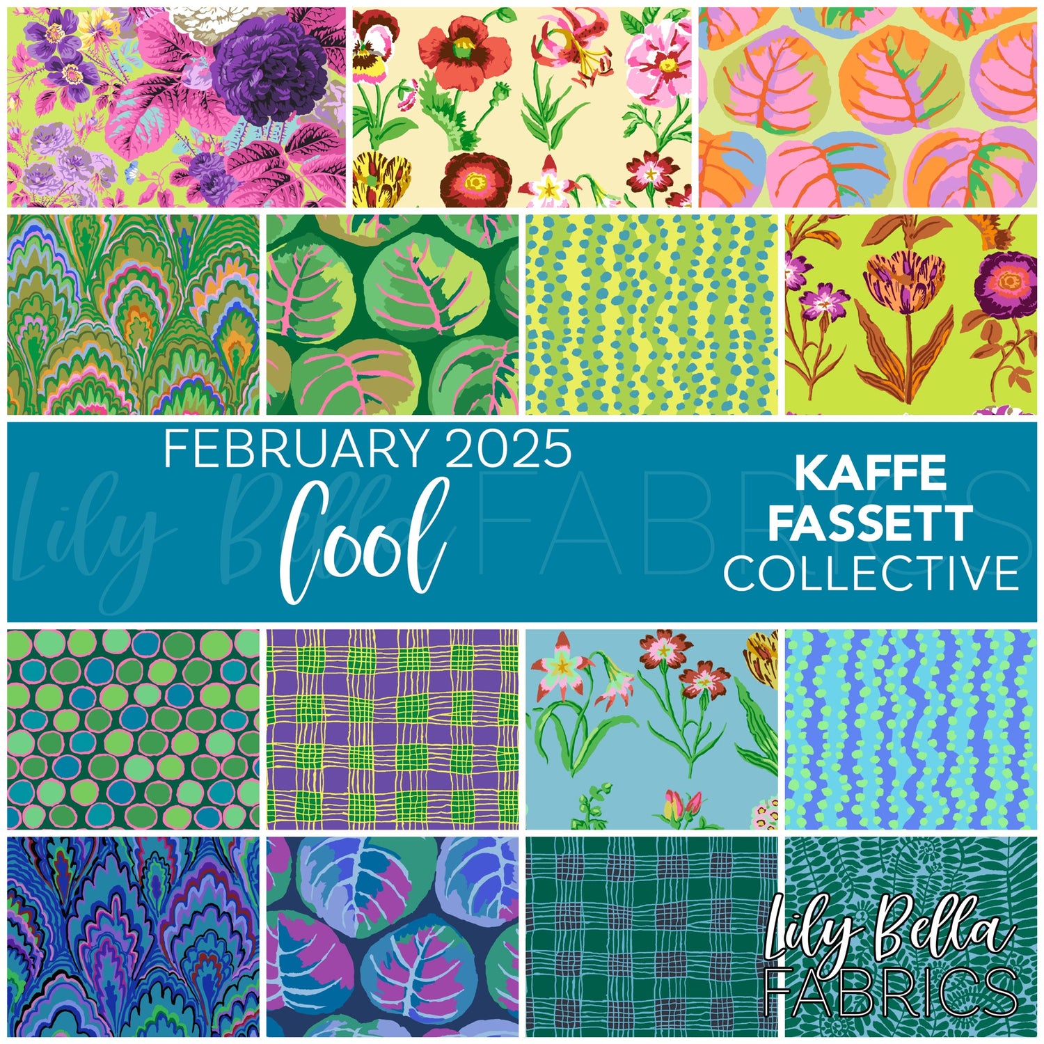 Cool - February 2025 by Kaffe Fassett Collective