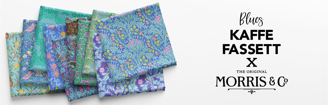 Blues - Kaffe Fassett x Morris & Co. - Coming December 2024