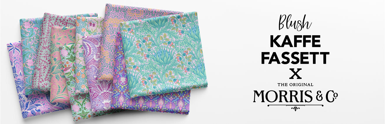 Blush - Kaffe Fassett x Morris & Co. - Coming December 2024