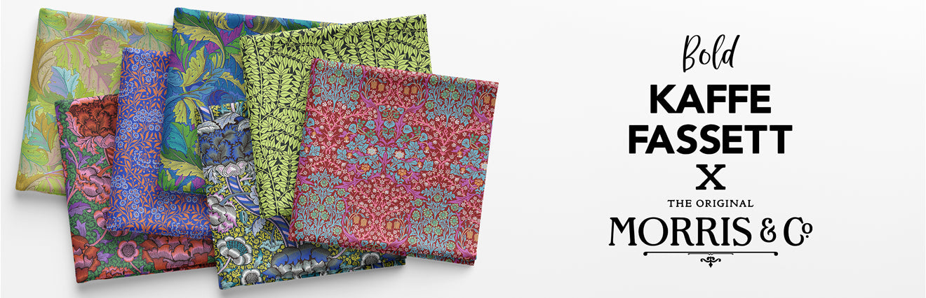 Bold - Kaffe Fassett x Morris & Co. - Coming December 2024