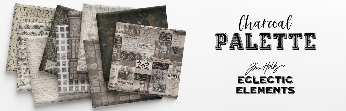 Eclectic Elements Palette: Charcoal by Tim Holtz - Coming August - September 2025