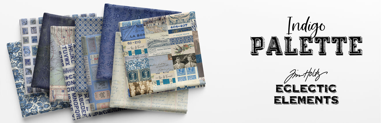 Eclectic Elements Palette: Indigo by Tim Holtz - Coming June - July 2025