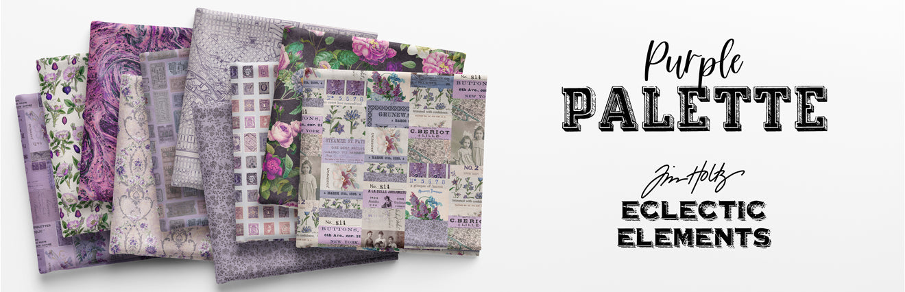 Eclectic Elements Palette: Purple by Tim Holtz - Coming July - August 2025