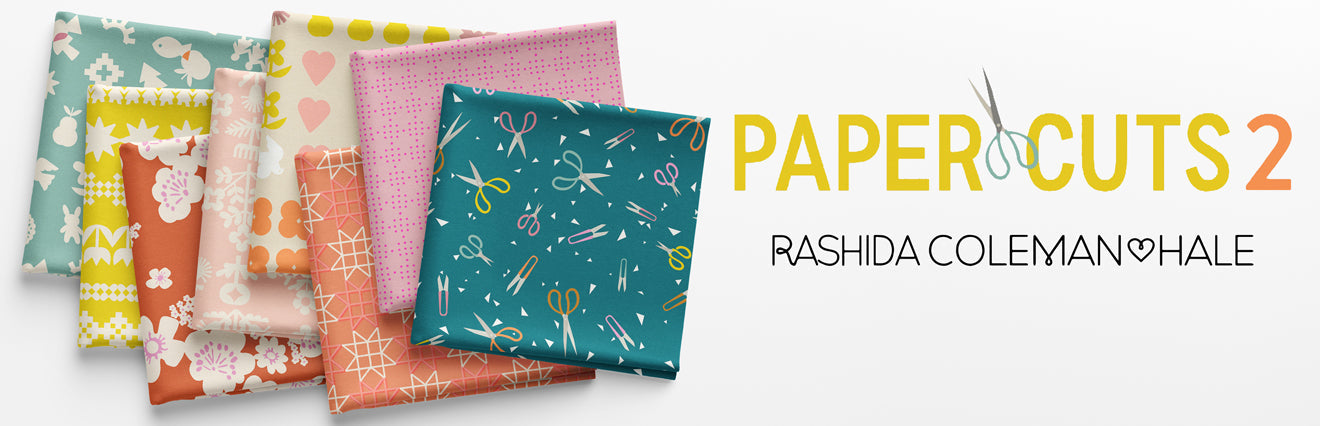 Paper Cuts 2 Fabric Collection by Rashida Coleman-Hale for Ruby Star Society at Lily Bella Fabrics