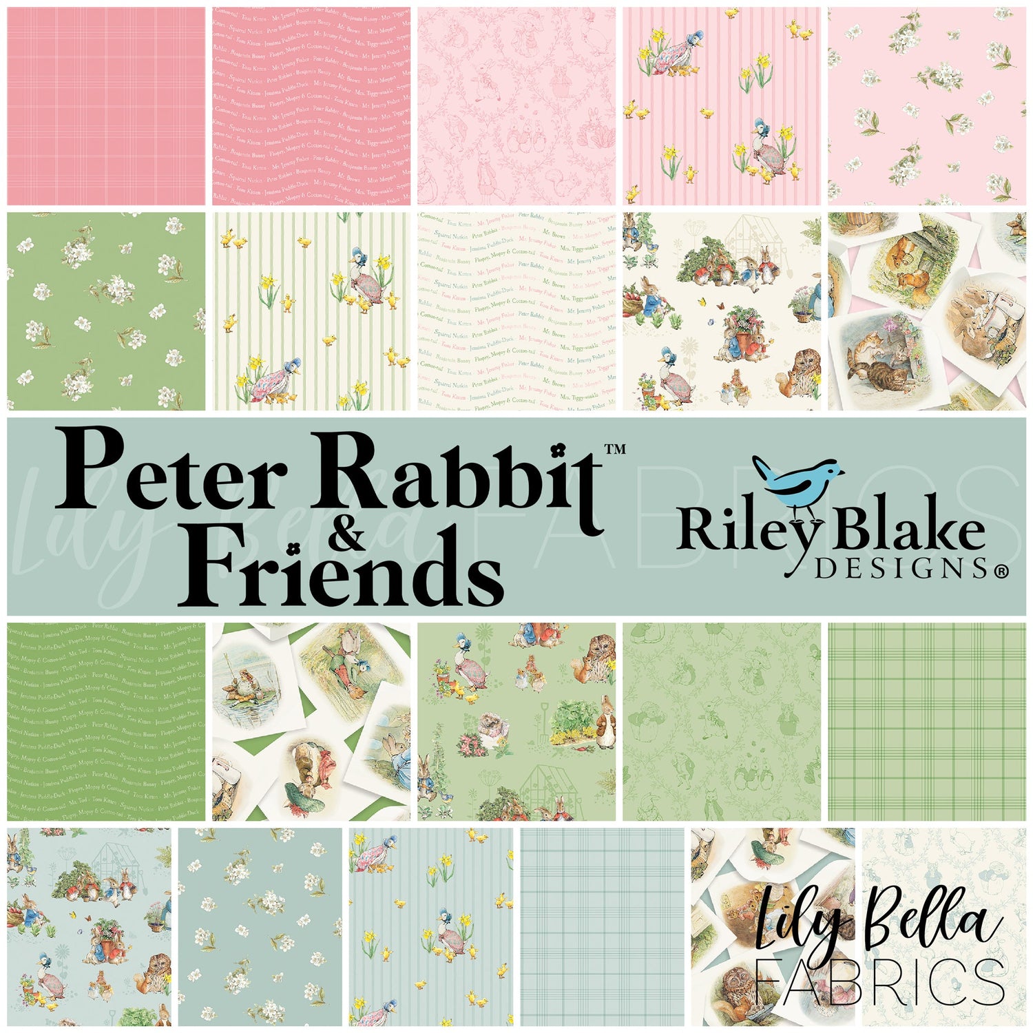 Peter Rabbit™ and Friends by Riley Blake Designs