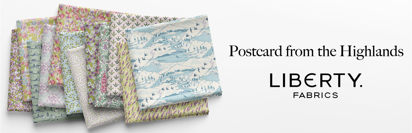 Postcard from the Highlands by Liberty Fabrics - Coming November 2024