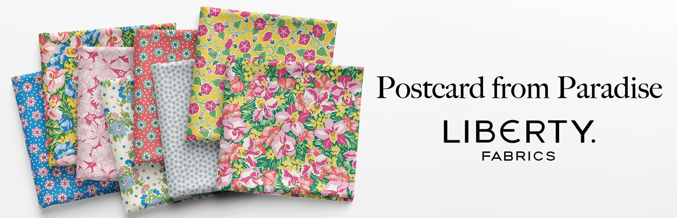 Postcard from Paradise by Liberty Fabrics - Coming June 2025