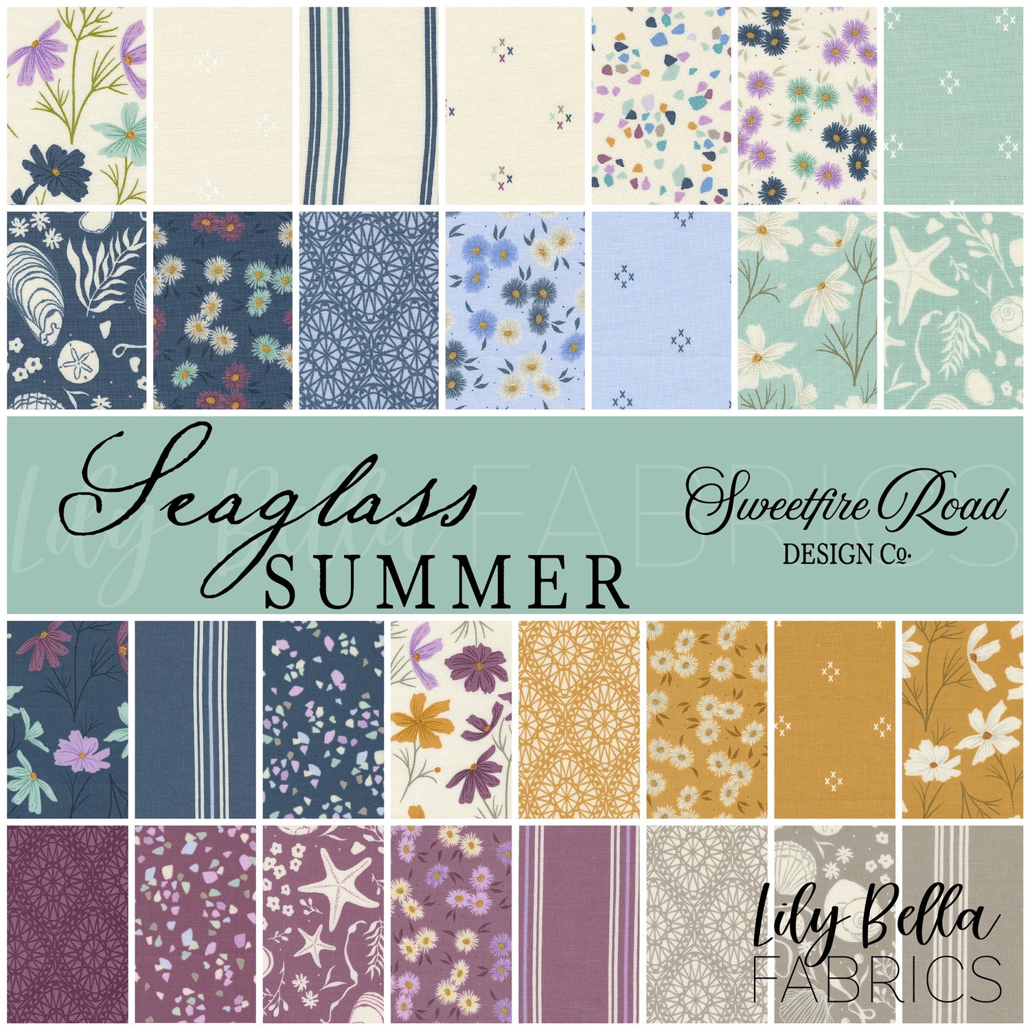 Seaglass Summer by Sweetfire Road Design Co.