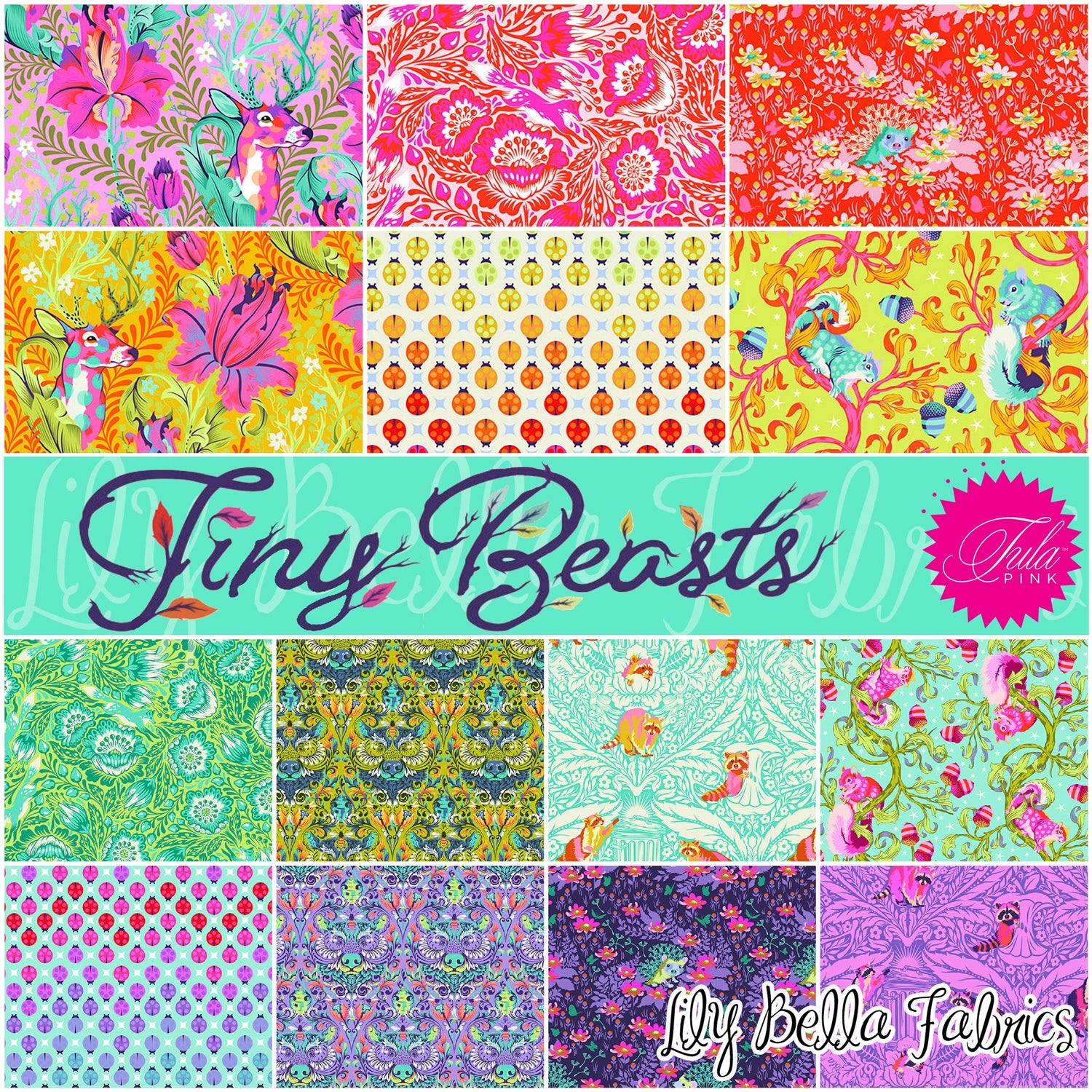 Tiny Beasts by Tula Pink