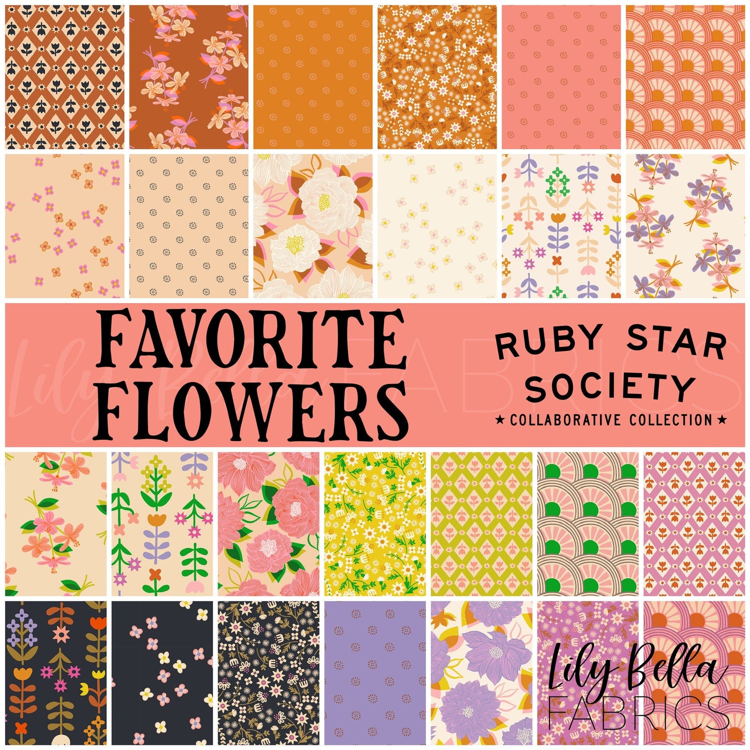 Favorite Flowers by Ruby Star Society Collaborative