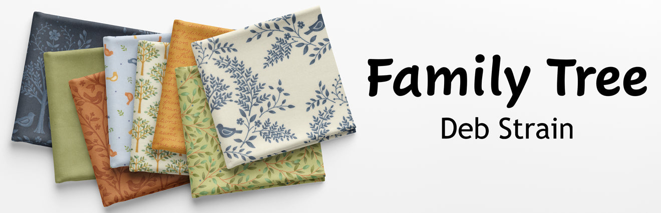 Family Tree Fabric Collection by Deb Strain for Moda at Lily Bella Fabrics