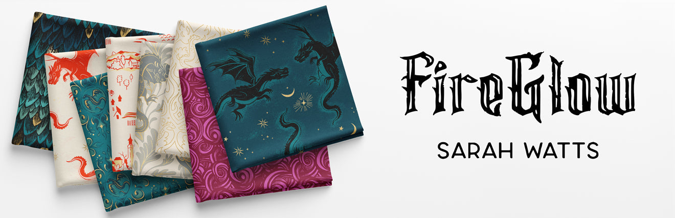 FireGlow Fabric Collection by Sarah Watts for Ruby Star Society at Lily Bella Fabrics