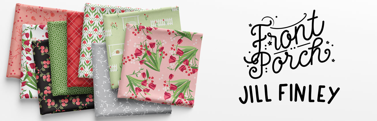 Front Porch Fabric Collection by Jill Finley for Riley Blake Designs at Lily Bella Fabrics