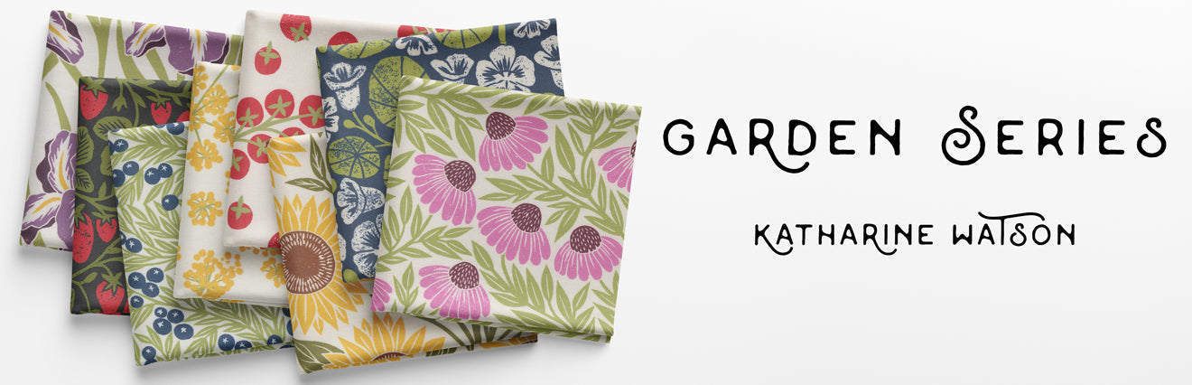 Garden Series Fabric Collection by Katharine Watson for Moda at Lily Bella Fabrics