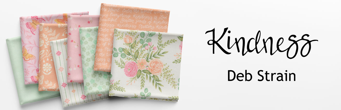 Kindness Fabric Collection by Deb Strain for Moda at Lily Bella Fabrics