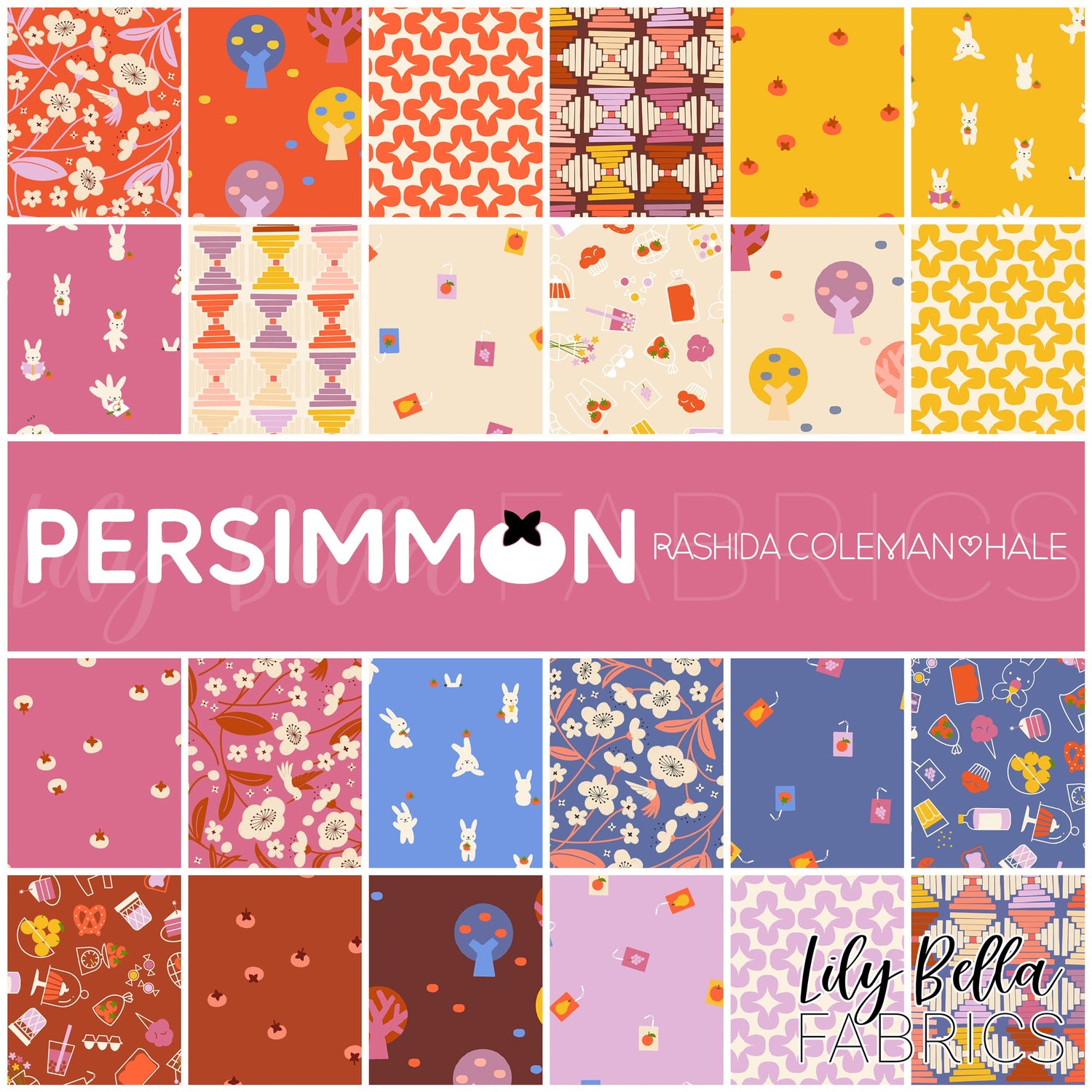 Persimmon Fabric Collection by Rashida Coleman-Hale for Ruby Star Society at Lily Bella Fabrics