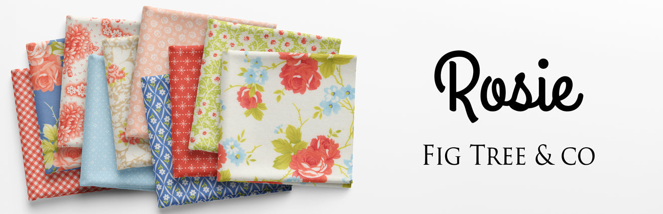 Rosie Fabric Collection by Fig Tree and Co. for Moda at Lily Bella Fabrics