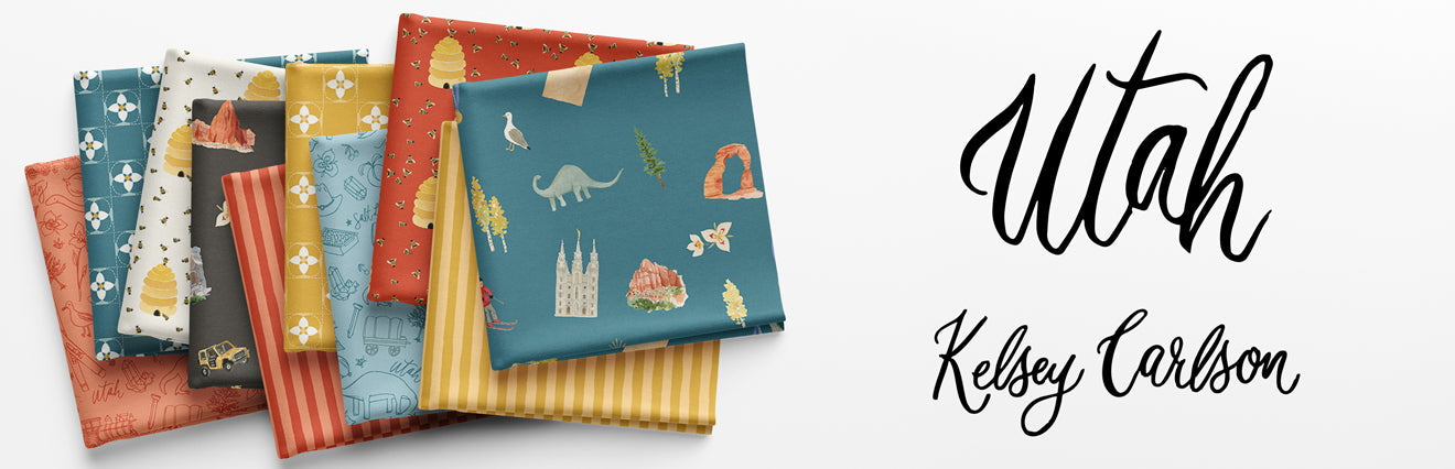 Utah Fabric Collection by Kelsey Carlson for Riley Blake Designs at Lily Bella Fabrics