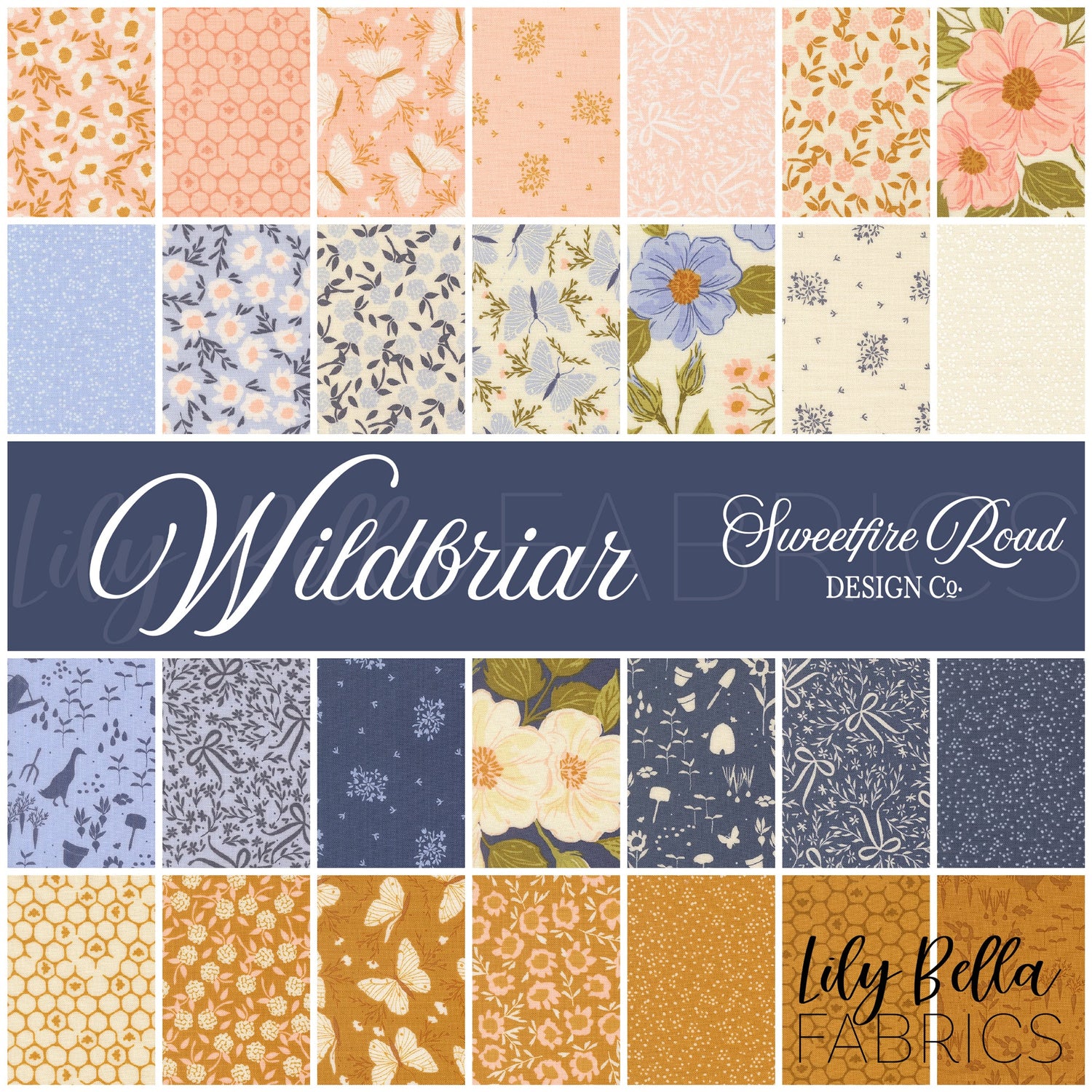 Wildbriar Fabric Collection by Sweetfire Road Design Co. for Moda at Lily Bella Fabrics