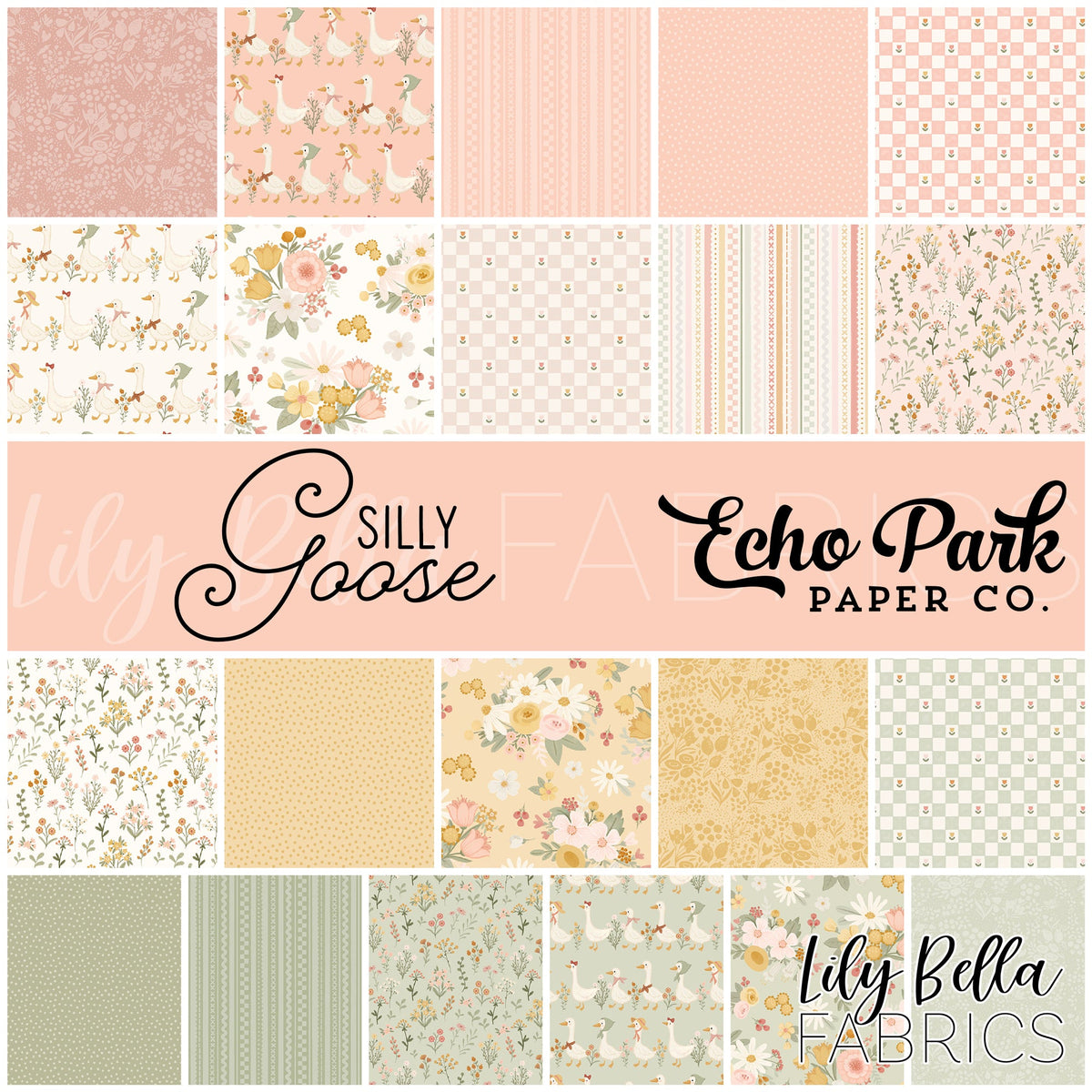 Silly Goose Fabric Collection by Echo Park Paper Co. for Riley Blake Designs at Lily Bella Fabrics