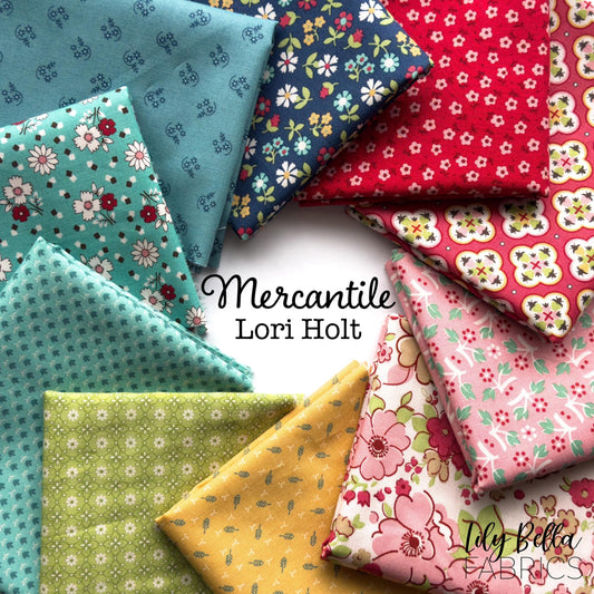 Mercantile Half Yard Bundle (10 pcs) by Lori Holt for Riley Blake