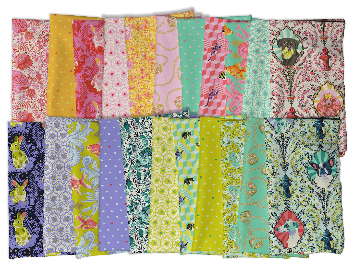 Besties Half Yard Bundle (22 pcs) by Tula Pink for FreeSpirit