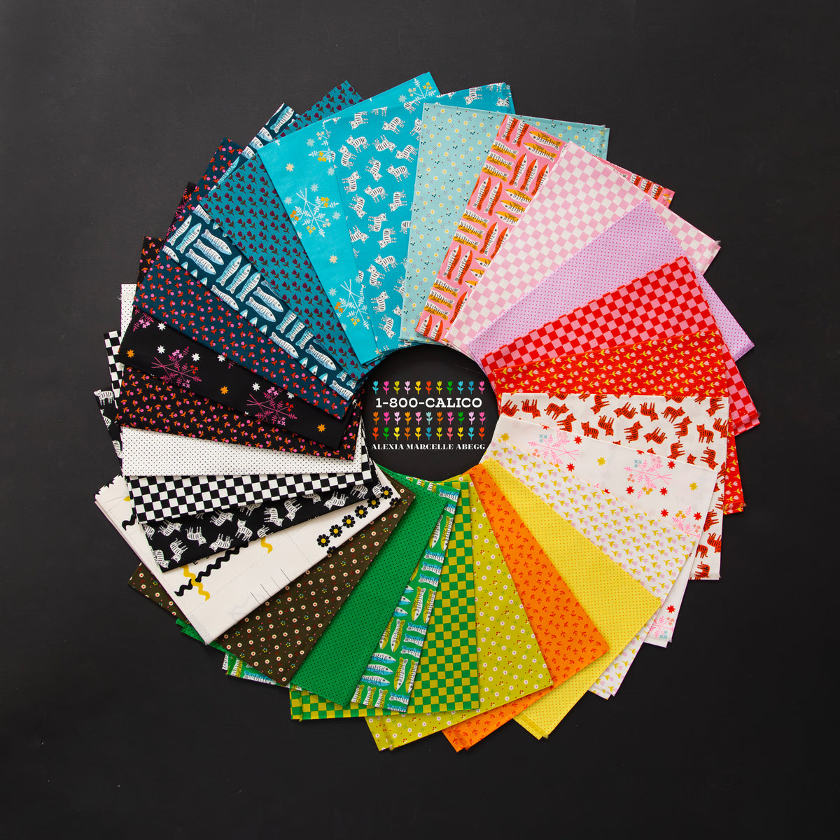 1-800-Calico Fabric Collection by Alexia Marcelle Abegg for Ruby Star Society at Lily Bella Fabrics