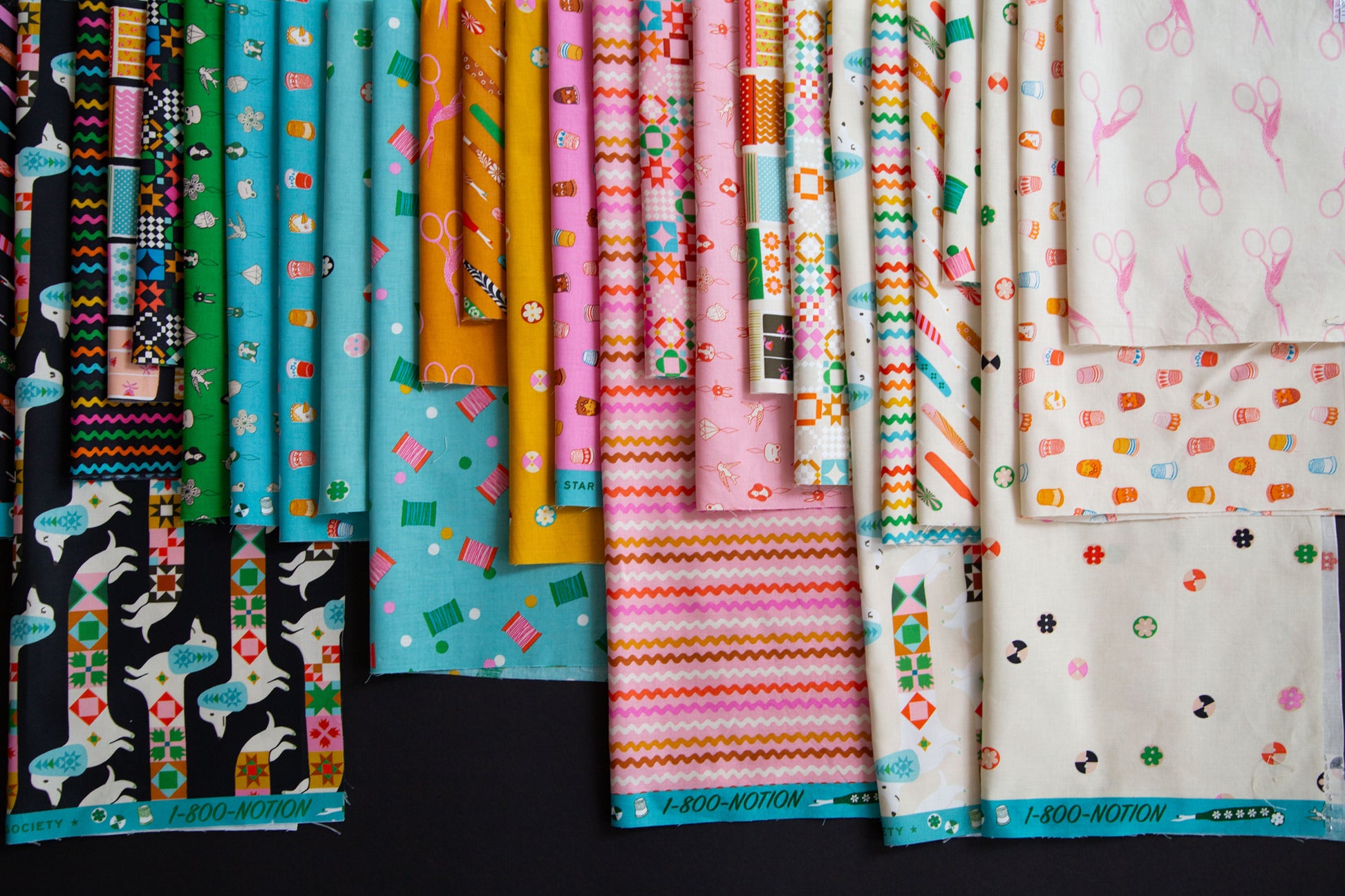 1-800-Notion Fabric Collection by Ruby Star Society Collaborative at Lily Bella Fabrics