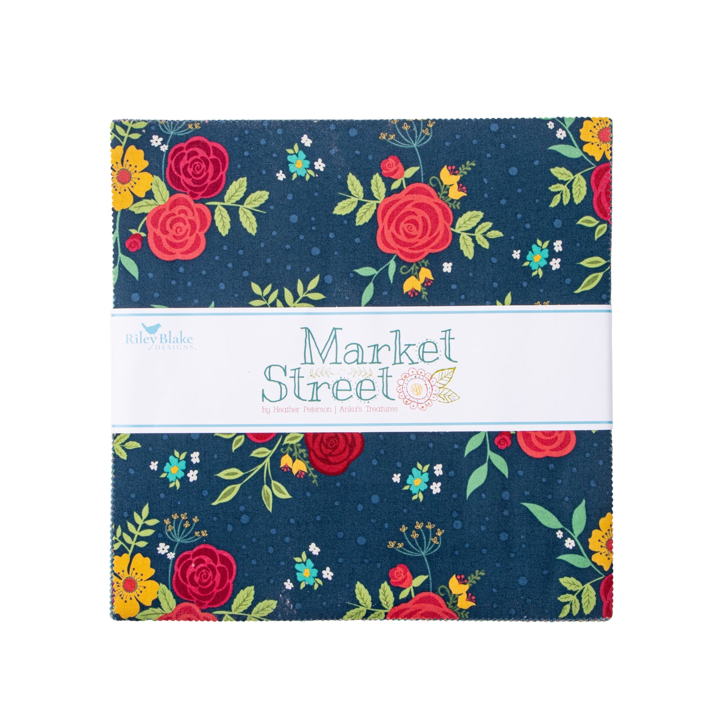 Market Street 10 Inch Stacker (42 pcs) by Heather Peterson for Riley Blake