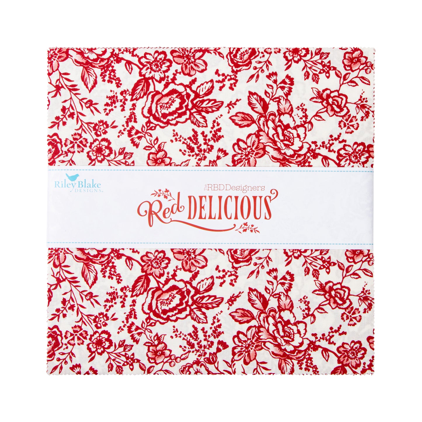 Red Delicious 10 Inch Stacker (42 pcs) by The RBD Designers for Riley Blake