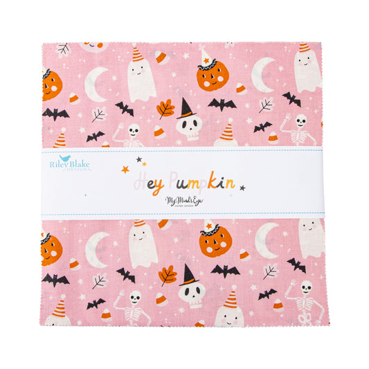 Hey Pumpkin 10 Inch Stacker (42 pcs) by My Mind's Eye for Riley Blake