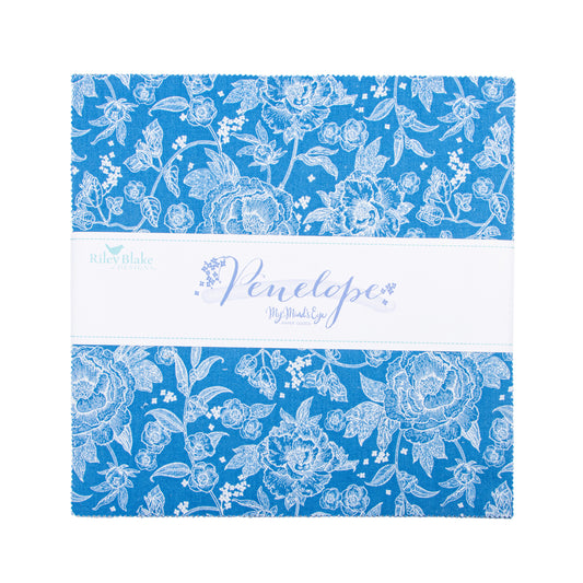 Penelope 10 Inch Stacker (42 pcs) by My Mind's Eye for Riley Blake
