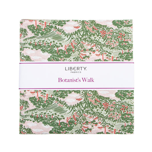 Botanist's Walk 10 Inch Stacker (42 pcs) by Liberty Fabrics for Riley Blake Designs