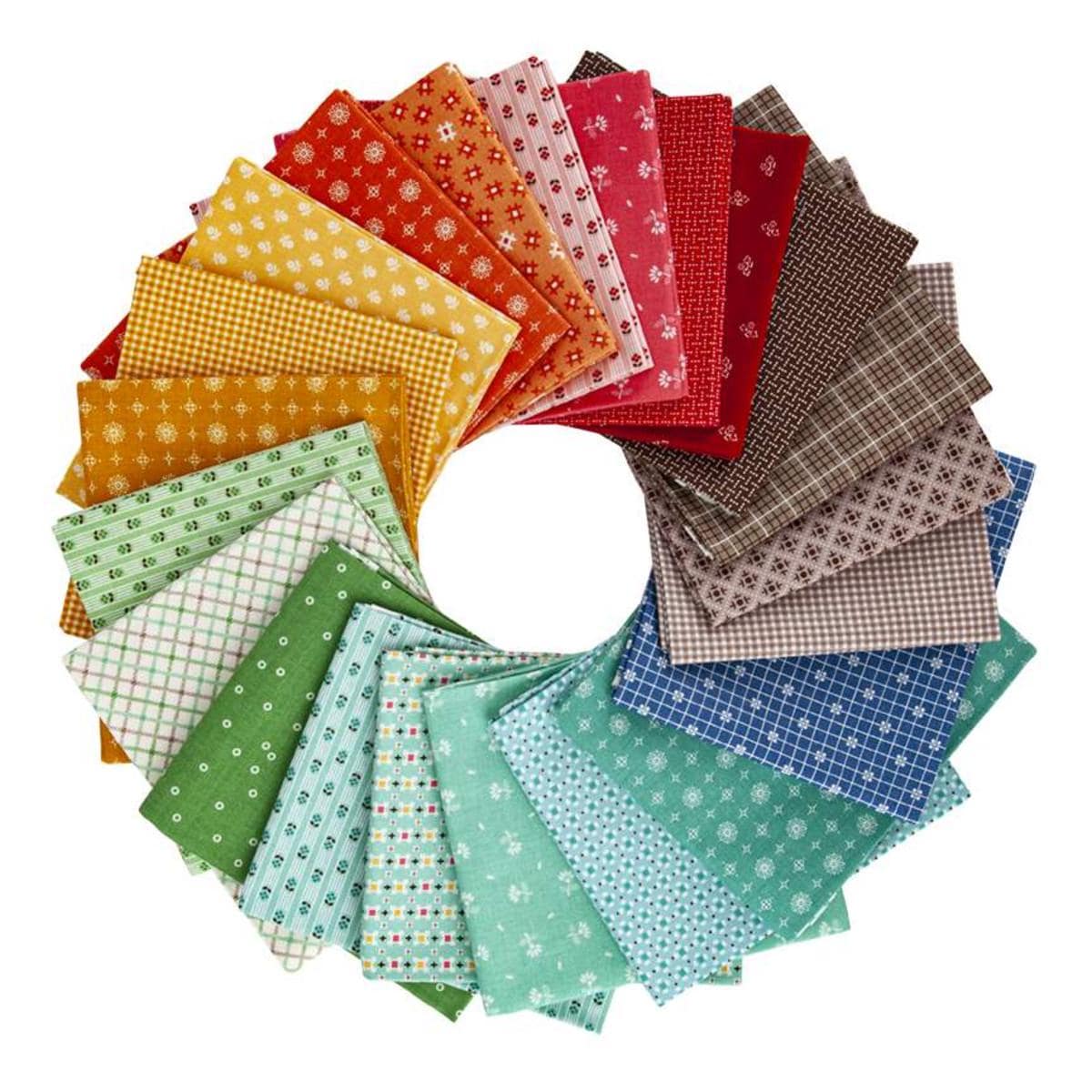 Prim Fat Quarter Bundle (42 pcs) by Lori Holt for Riley Blake