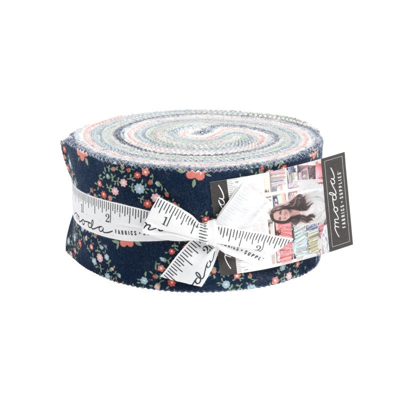 Rosemary Cottage Jelly Roll (40 pcs) by Camille Roskelley for Moda