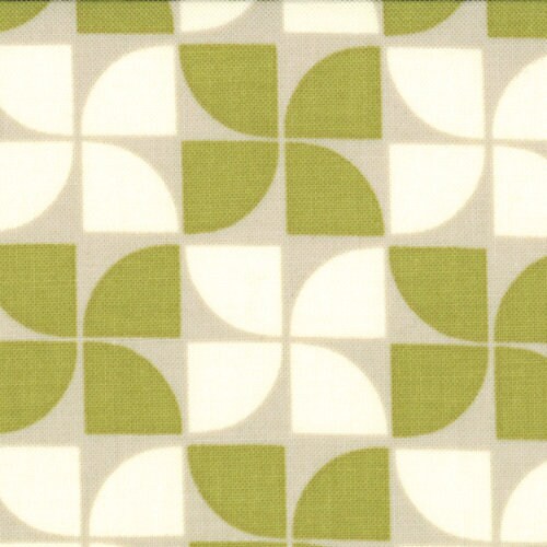 Pinwheel in Gray Leaf - 1/2 Yard - Marmalade by Bonnie & Camille for Moda