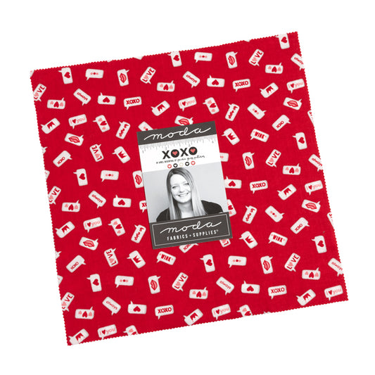 XOXO Layer Cake (42 pcs) by April Rosenthal for Moda