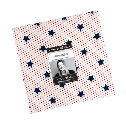 Star Spangled Layer Cake (42 pcs) by April Rosenthal for Moda