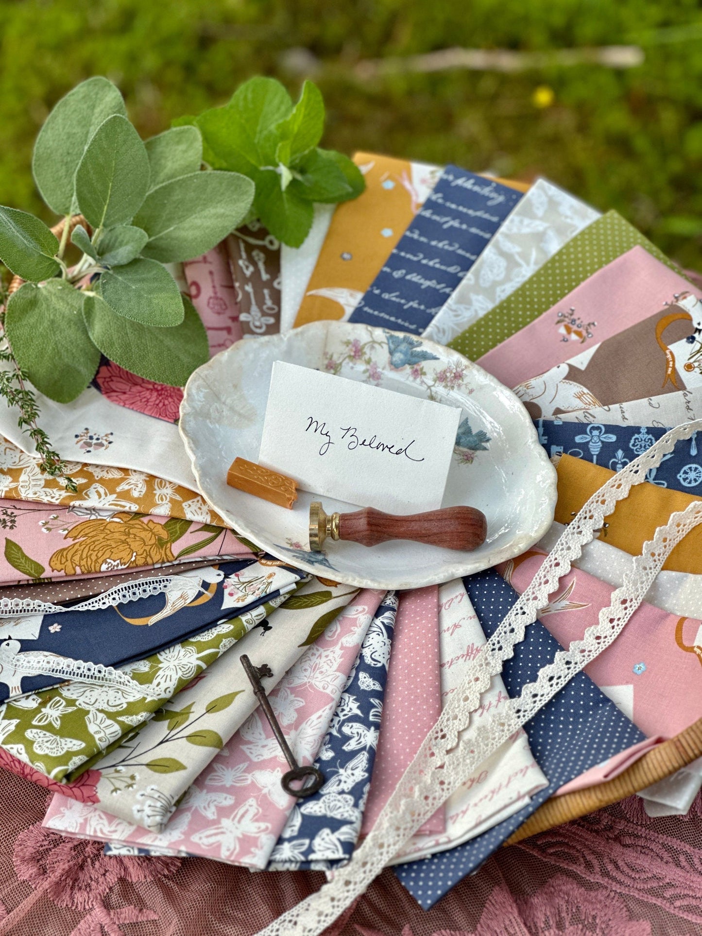 Enchantment Fat Quarter Bundle (30 pcs) by Sweetfire Road Design Co. for Moda