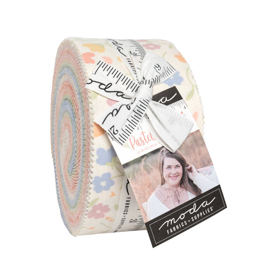 Pastel Prairie Jelly Roll (40 pcs) by My Sew Quilty Life for Moda