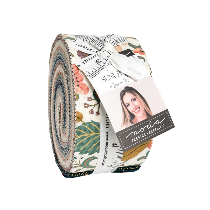 Sunlit Ruins Jelly Roll (40 pieces) by Jessica Rose for Moda (38160JR)