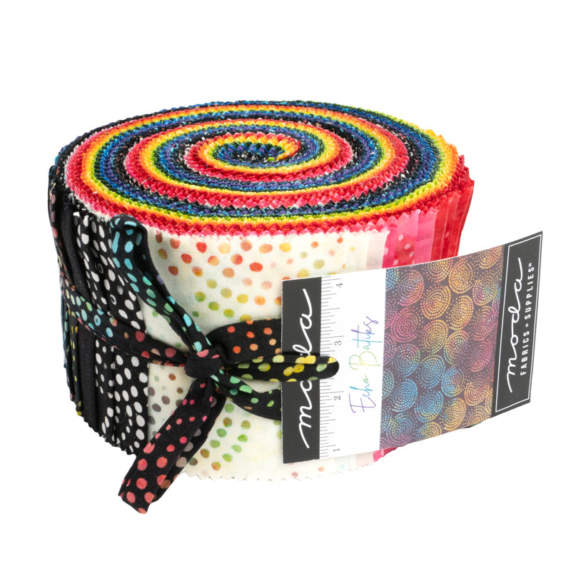 Echo Batiks Jelly Roll (40 pcs) by Moda