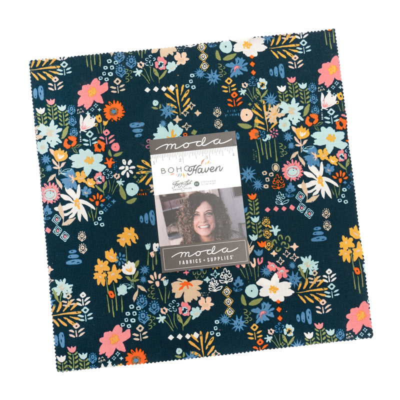 Boho Haven Layer Cake (42 pcs) by Fancy That Design House and Co. for Moda