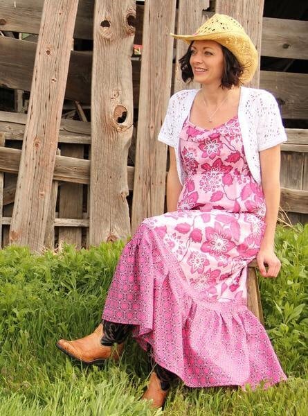 Empire Maxi Dress - Sewing Pattern - Joel Dewberry