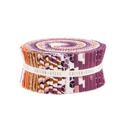 The Sun Will Rise Jelly Roll (40 pcs) by Cotton and Steel House Designer for Cotton and Steel