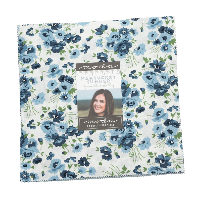 Nantucket Summer Layer Cake (42 pcs) by Camille Roskelley for Moda