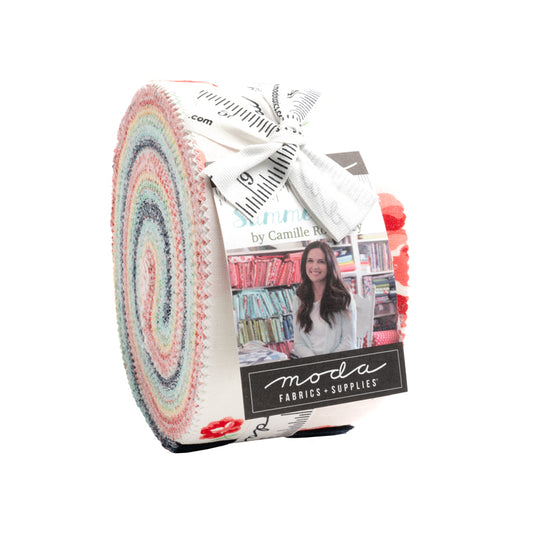 Summertime Jelly Roll (40 pcs) by Camille Roskelley for Moda