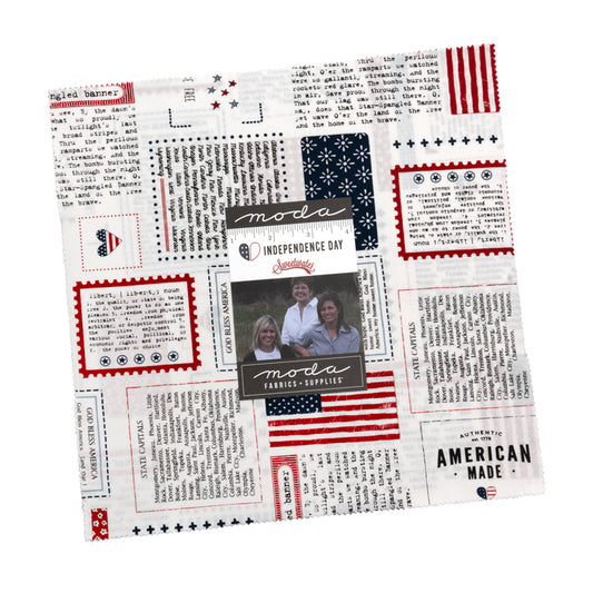 Independence Day Layer Cake (42 pcs) by Sweetwater for Moda