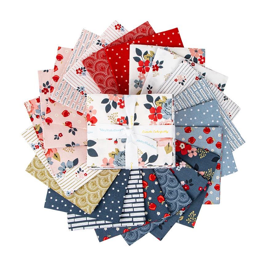 Vintage Charm Fat Quarter Bundle (21 pcs) by Dani Mogstad for Riley Blake