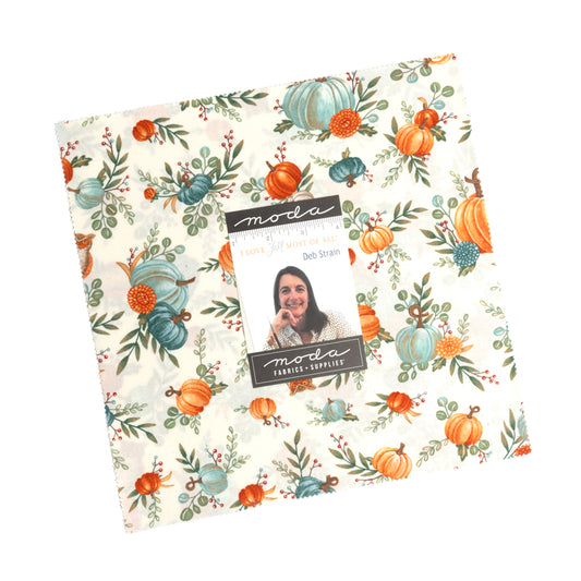 I Love Fall Most of All! Layer Cake (42 pcs) by Deb Strain for Moda